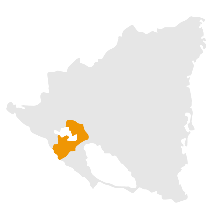 Map of Nicaragua